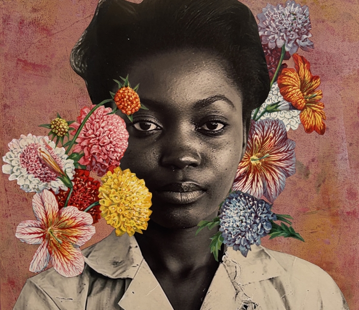 Artist Delia Seigenthaler's work "Papers" on display at the Untitled Nashville hotel
